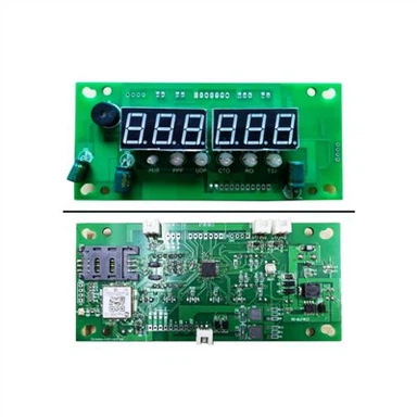 Невялікі квадратны экран ачышчальніка вады кампутарная дошка